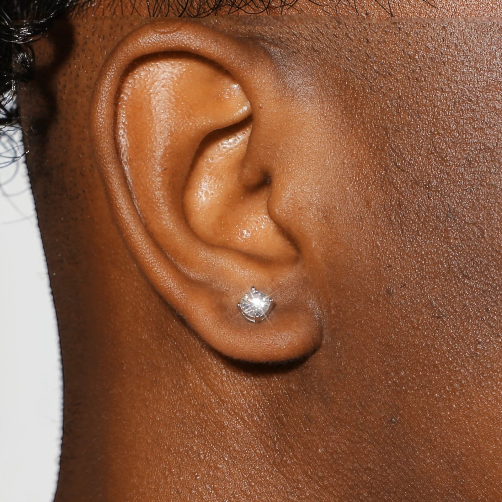 Moissanite Diamond Studs - 5MM