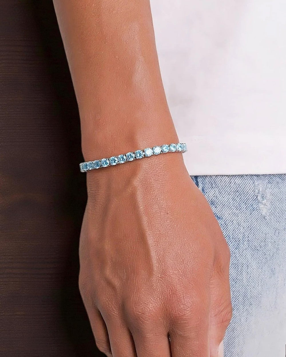 Moissanite Glacier Bracelet - 5MM