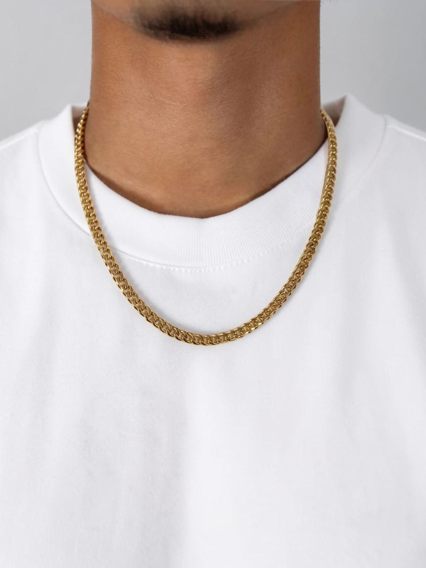 Cuban Chain 18K Gold-Plated - 5mm