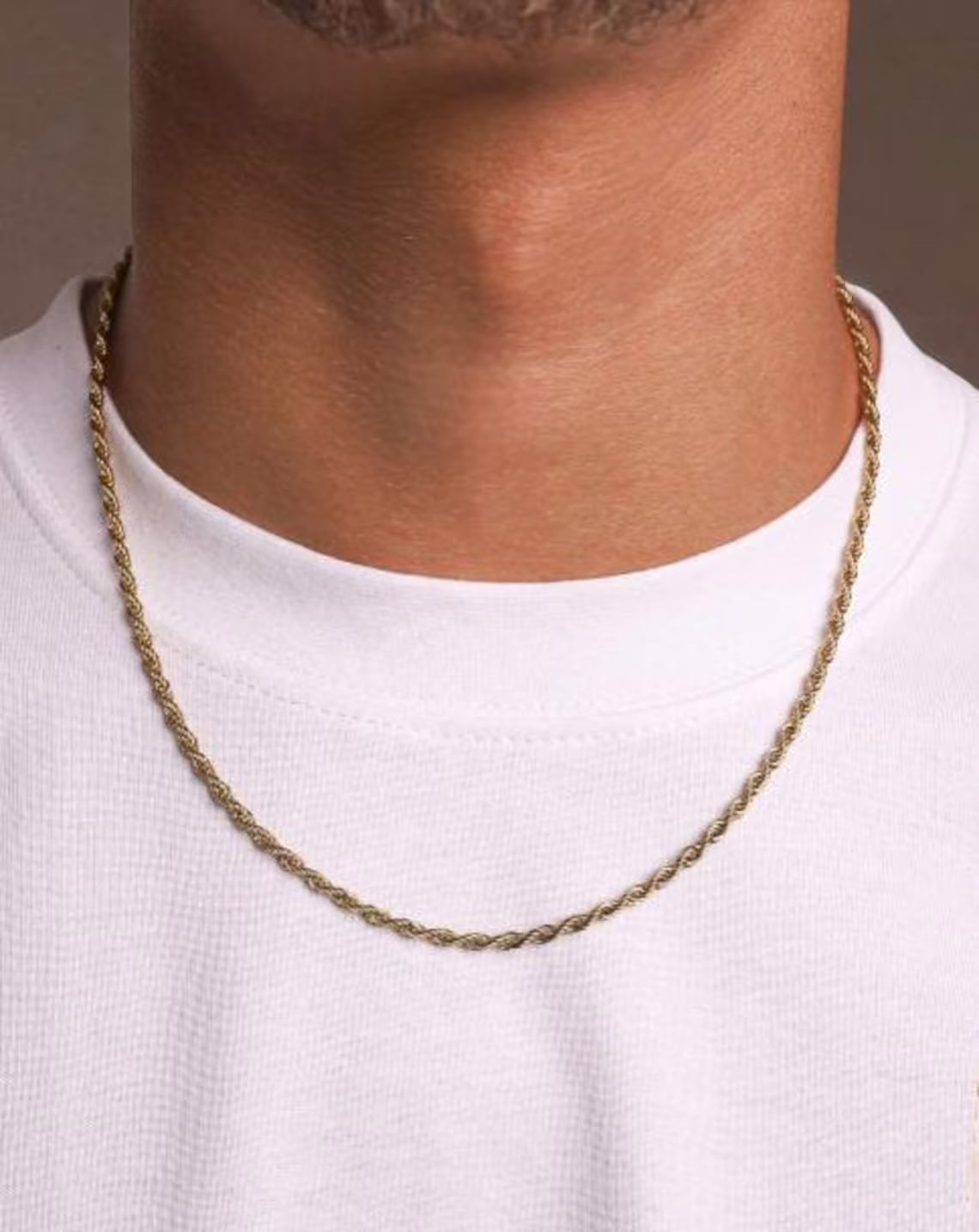 Clean Rope Chain - 3MM Gold