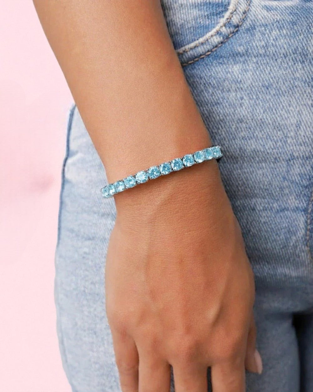 Moissanite Glacier Bracelet - 5MM