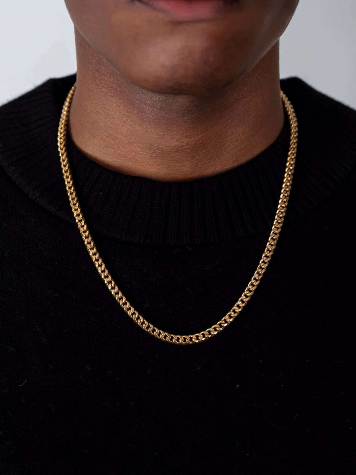 Cuban Chain 18K Gold-Plated - 5mm