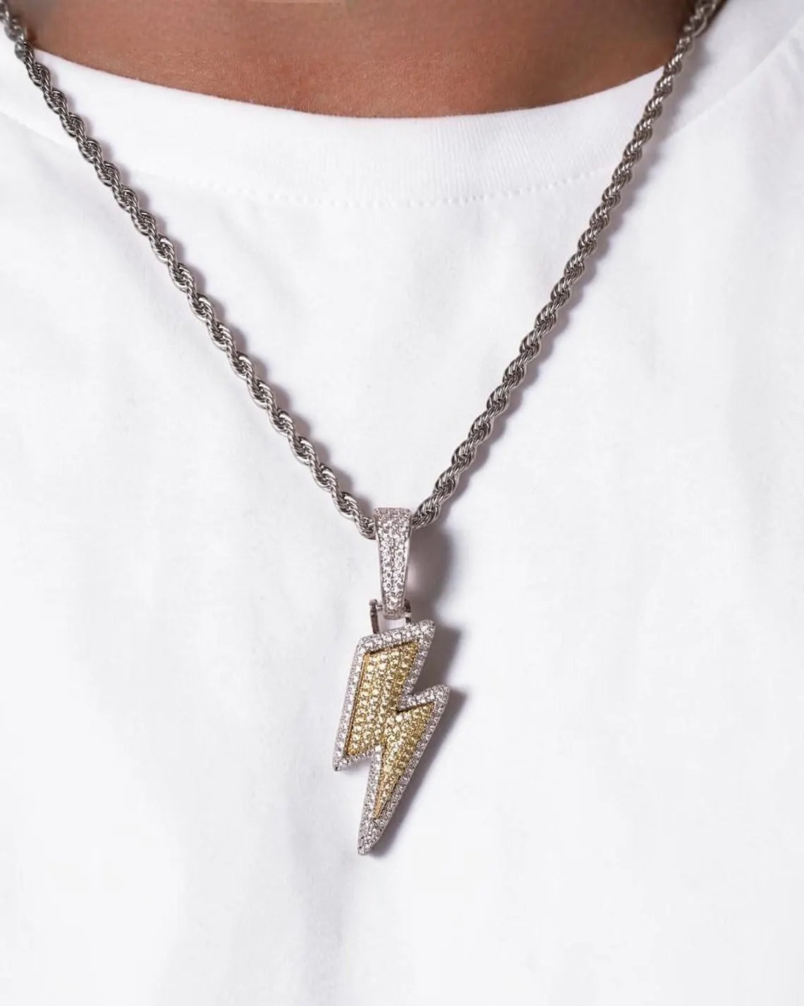 Lightning Blitz Pendant - Sterling Silver